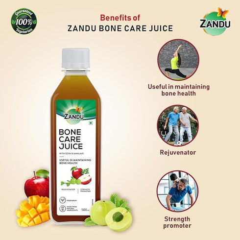 Zandu Bone Care Juice with Seva & Amalaki